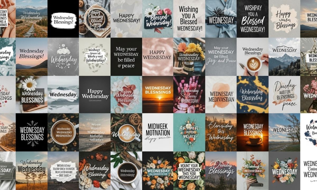 150 + Wednesday Blessings Images And Quotes For A Positive Midweek