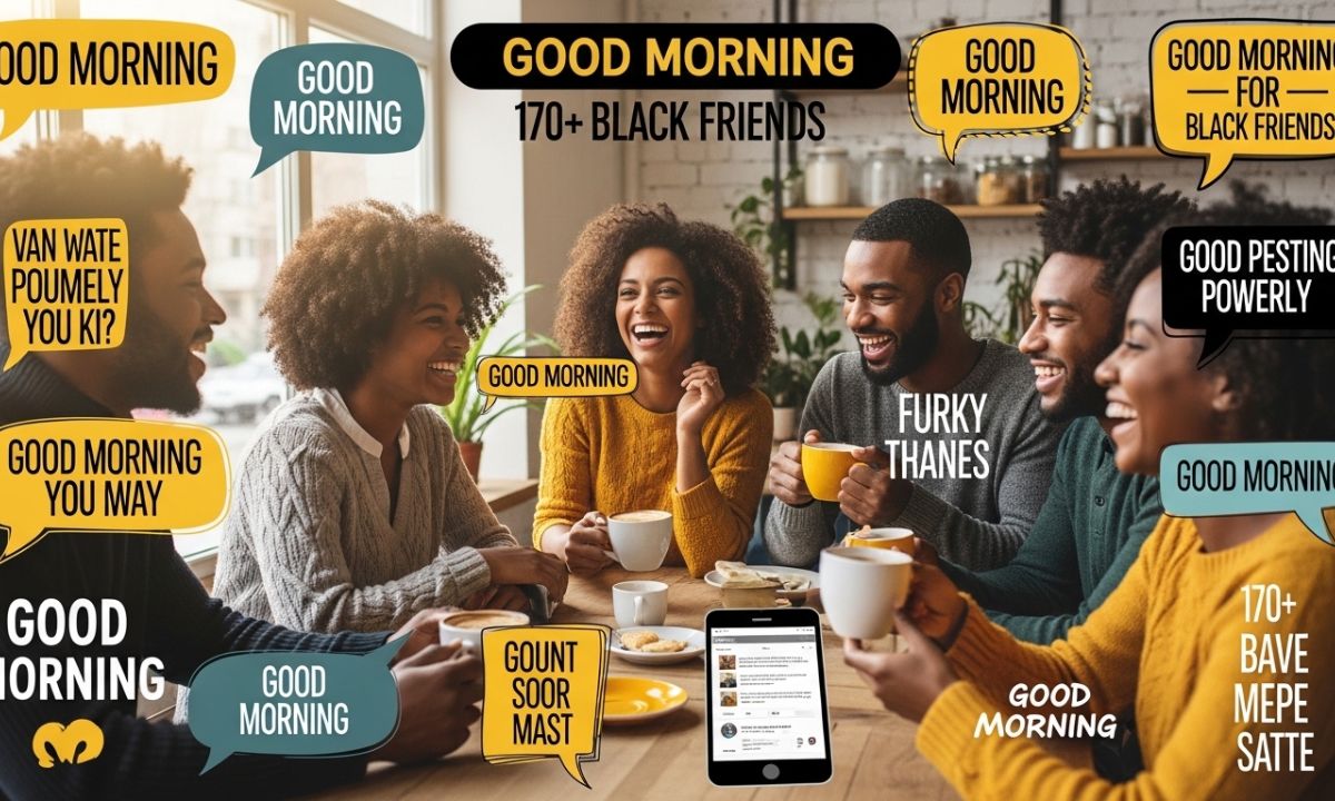 170+ Black Good Morning Quotes Funny, Positive, Powerful & images for friends
