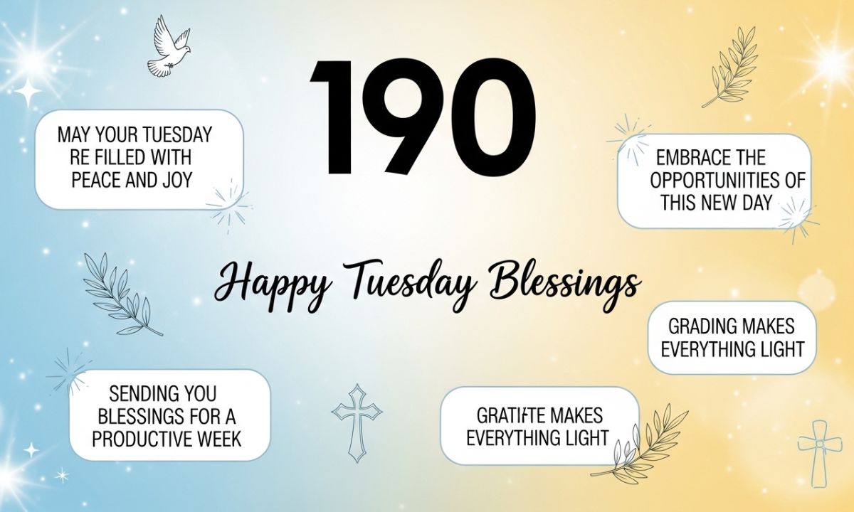 190 + Happy Tuesday Blessings, Quotes, Prayers and Images