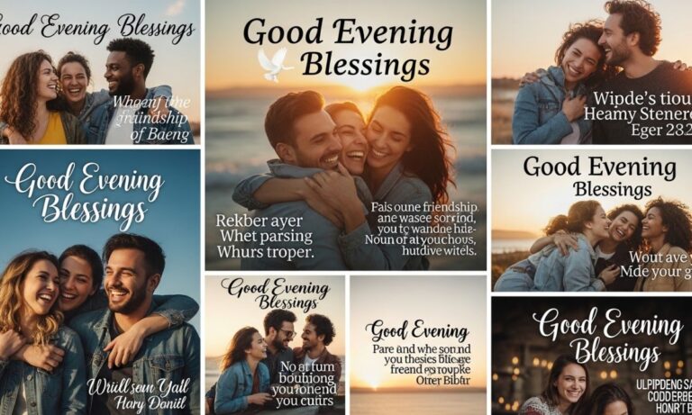230 + Good Evening Blessings, Quotes, Prayers, Bible Verses & Images For Friends