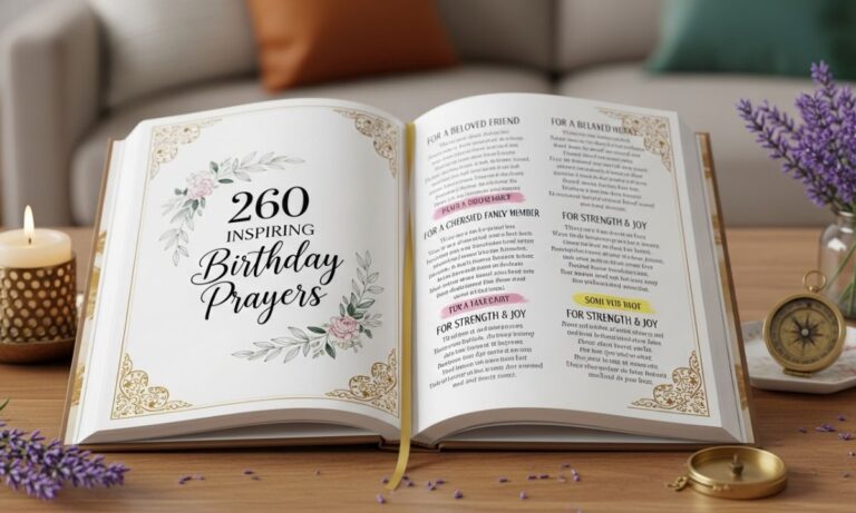 260 + Inspiring Birthday Prayer for Friends and Family
