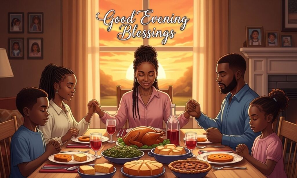 African American Good Evening Blessings