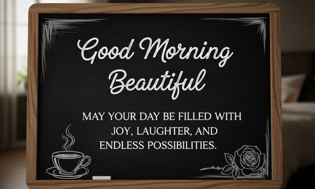 Black Good morning Quotes For her