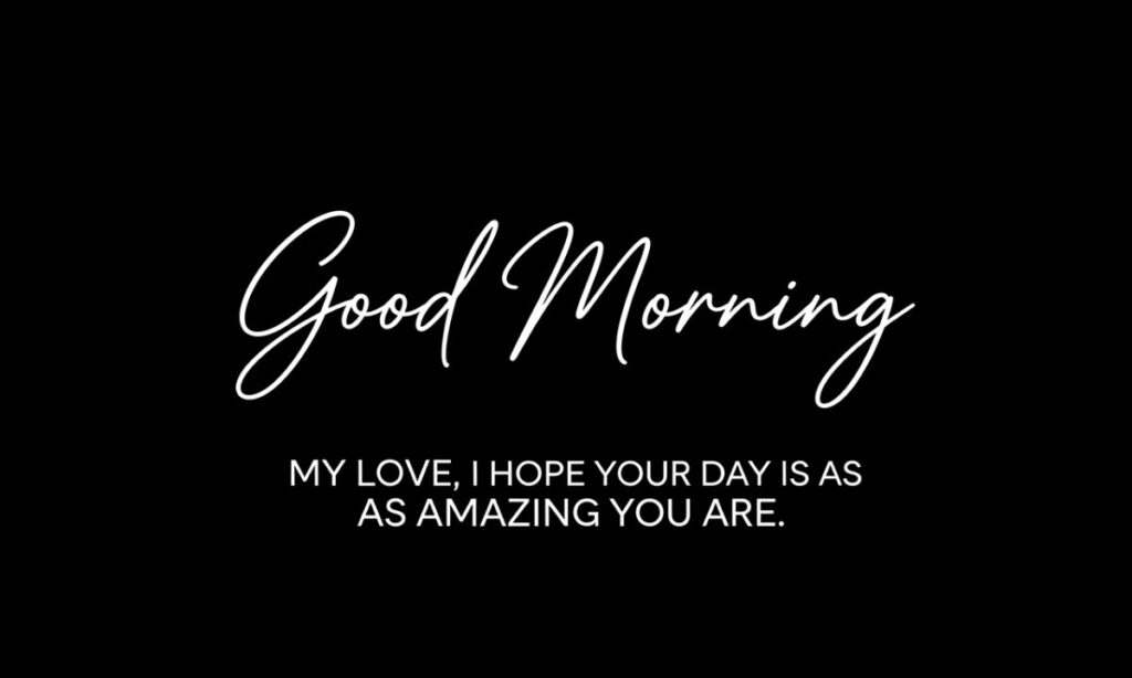 Black Good morning Quotes For her