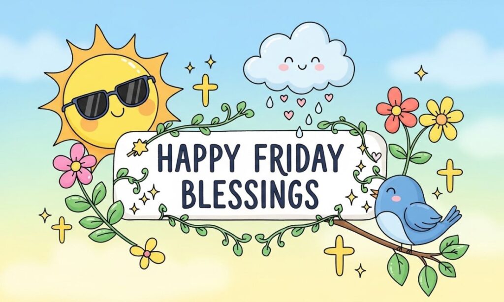 Cute Happy Friday Blessings