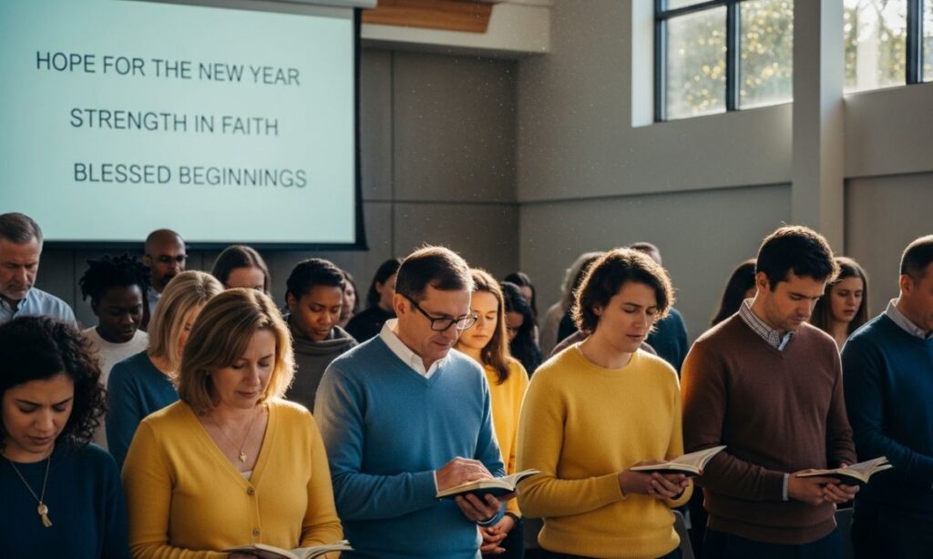 Faith-Based New Year Prayers and Spiritual Encouragement