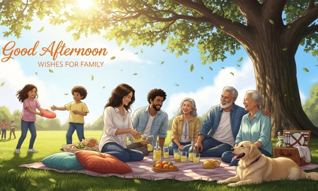 Good Afternoon Wishes for Family