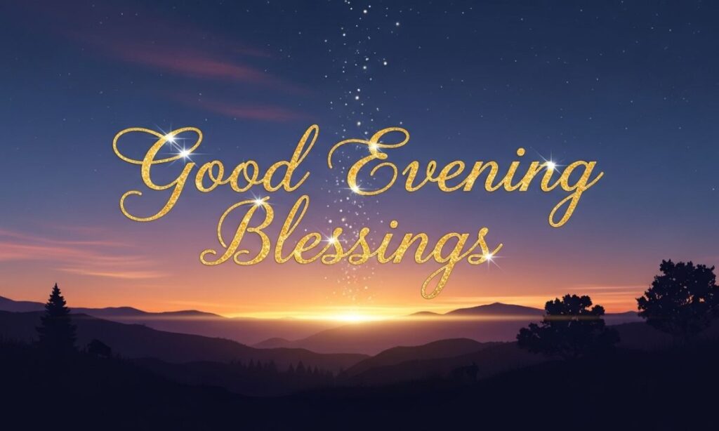 Good Evening Blessings GIF