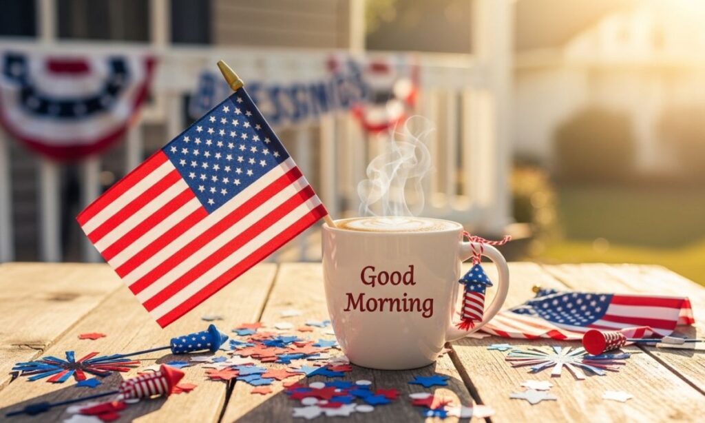 Good Morning 4th of July Blessings