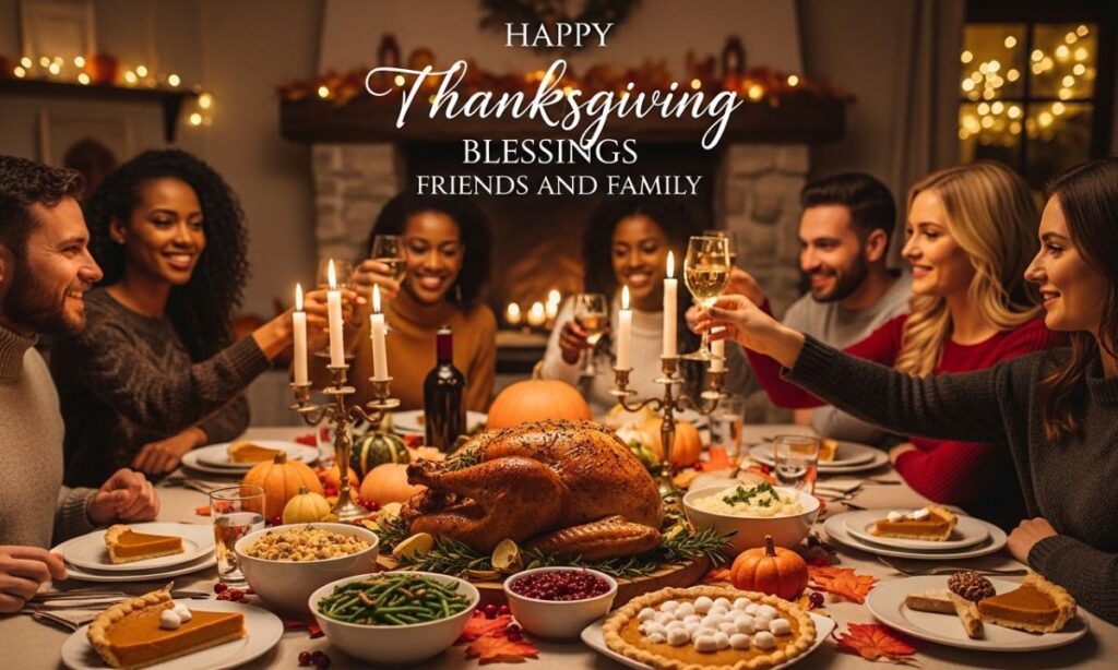 Happy Thanksgiving Blessings Friends and Family