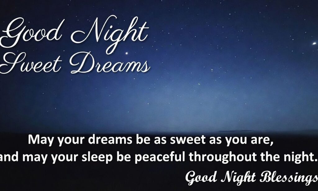 Inspirational Good Night Blessings