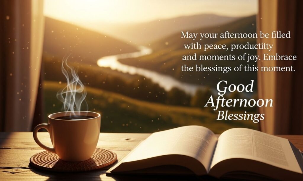 Motivational Good Afternoon Blessings