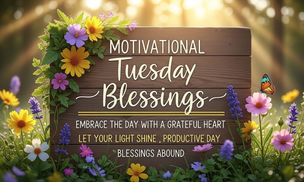 Motivational Tuesday Blessings Quotes 