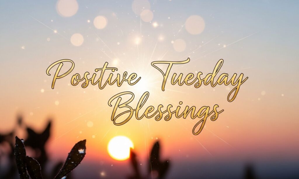 Positive Tuesday Blessings