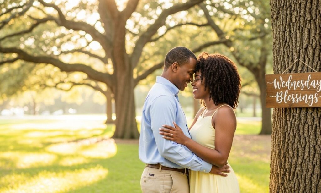 Romantic Wednesday Blessings for African American Couples