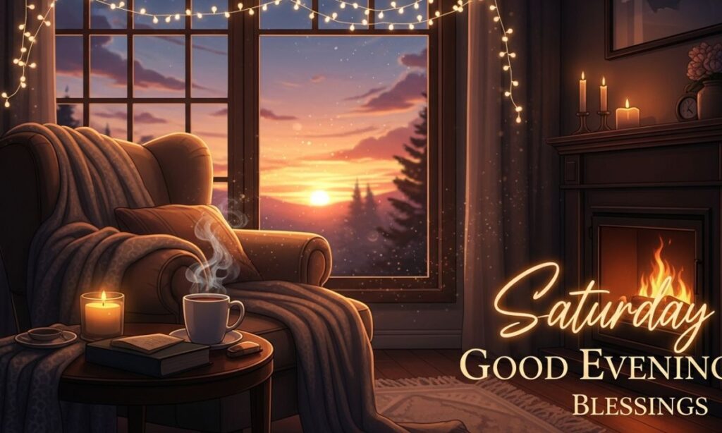 Saturday Good Evening Blessings