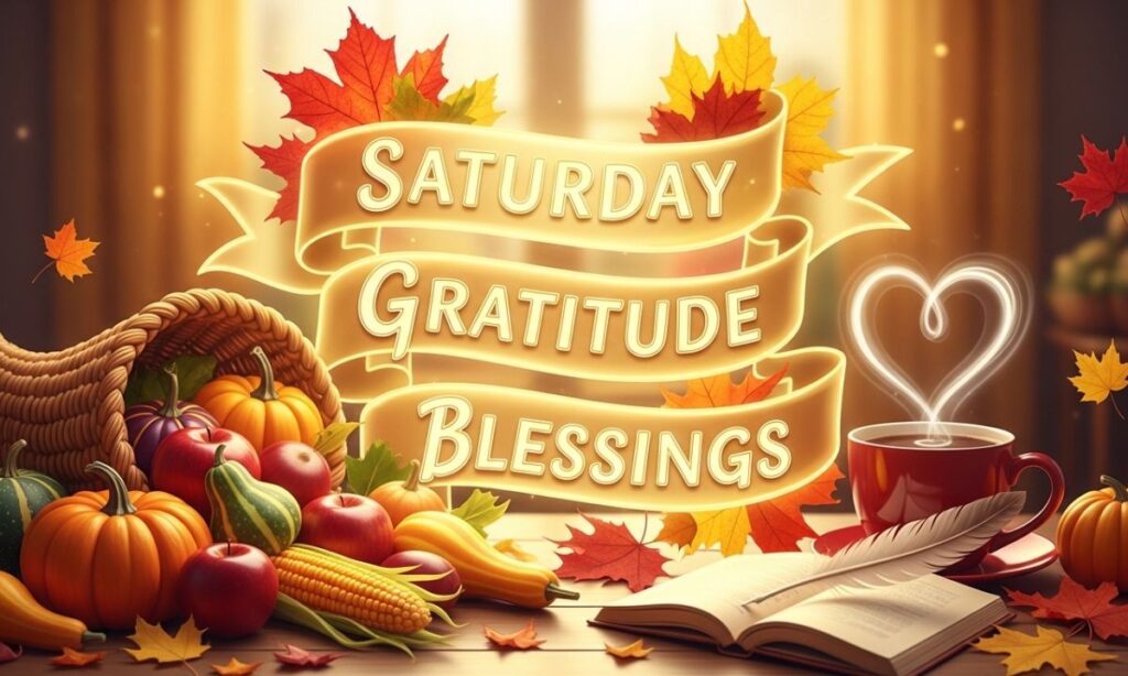 Saturday Gratitude Blessings