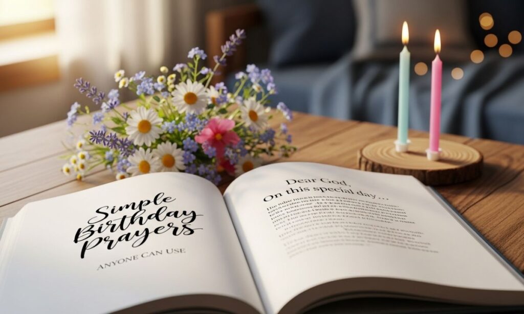 Simple Birthday Prayers Anyone Can Use