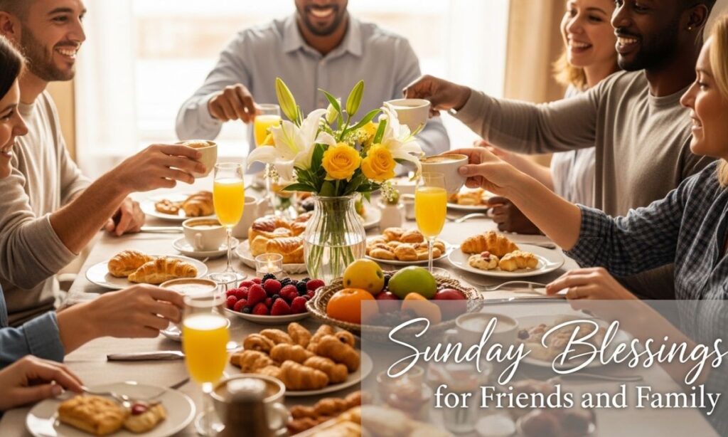 Sunday Blessings for Friends and Family