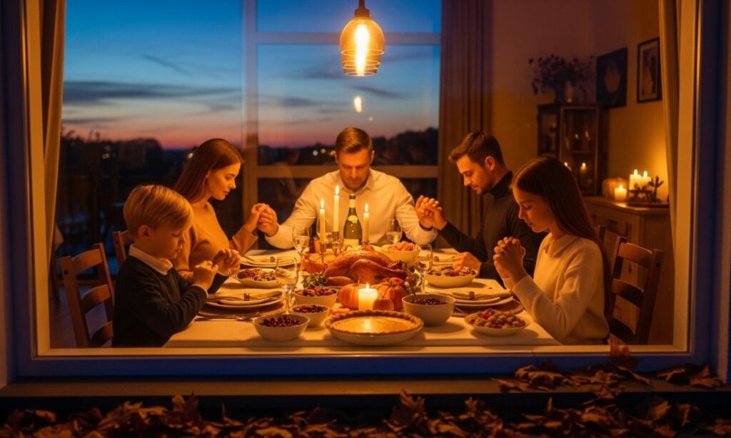 Thanksgiving Blessings to End the Day