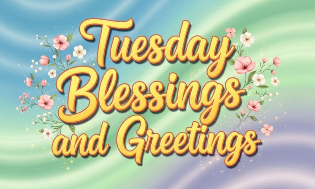 Tuesday Blessings and Greetings
