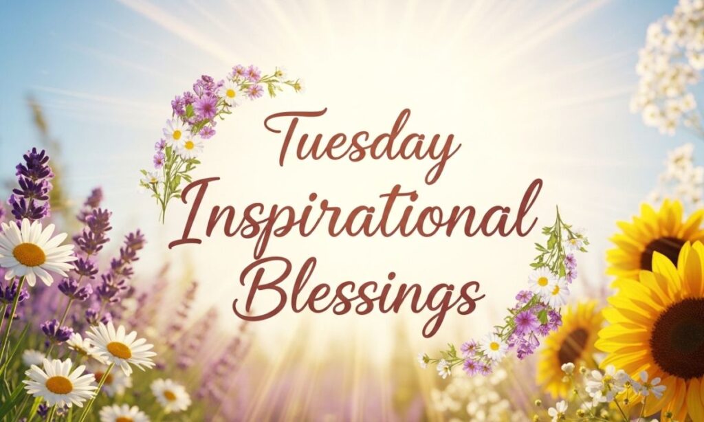Tuesday Inspirational Blessings