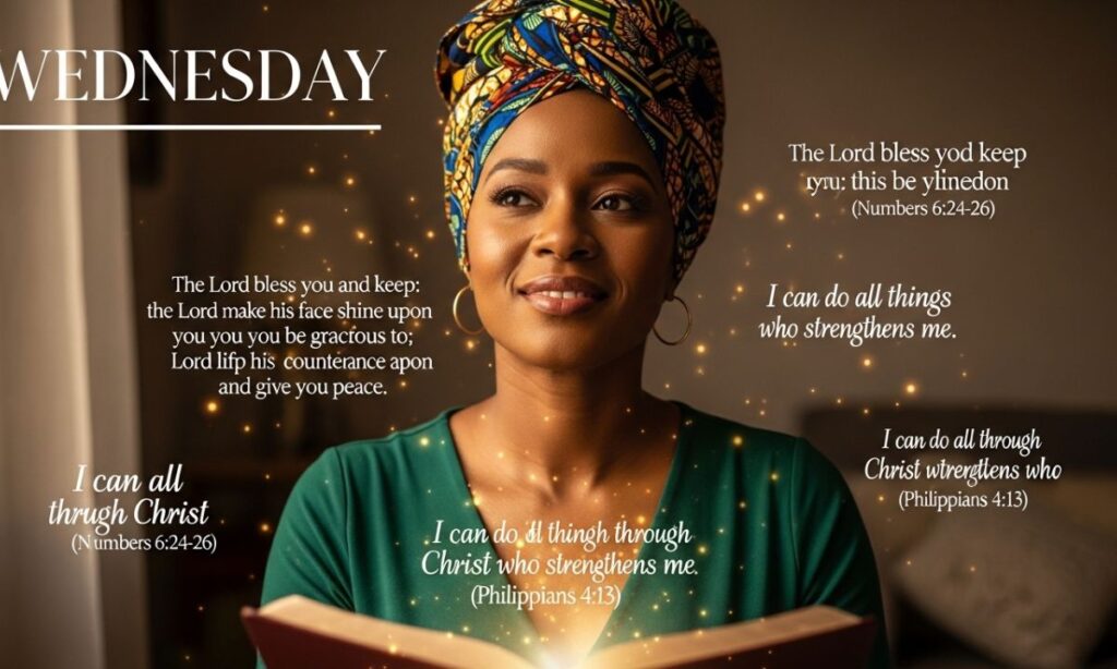 Wednesday African American Blessings with Bible Verses