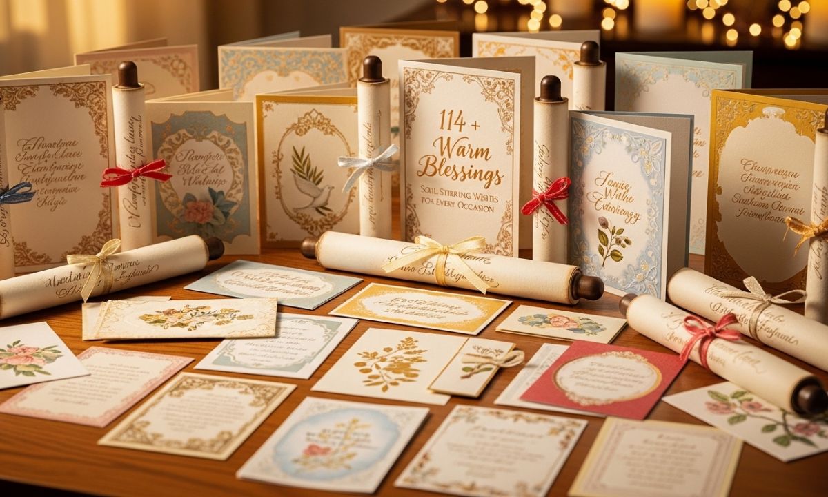 114 + Warm Blessings Soul-Stirring Wishes for Every Occasion