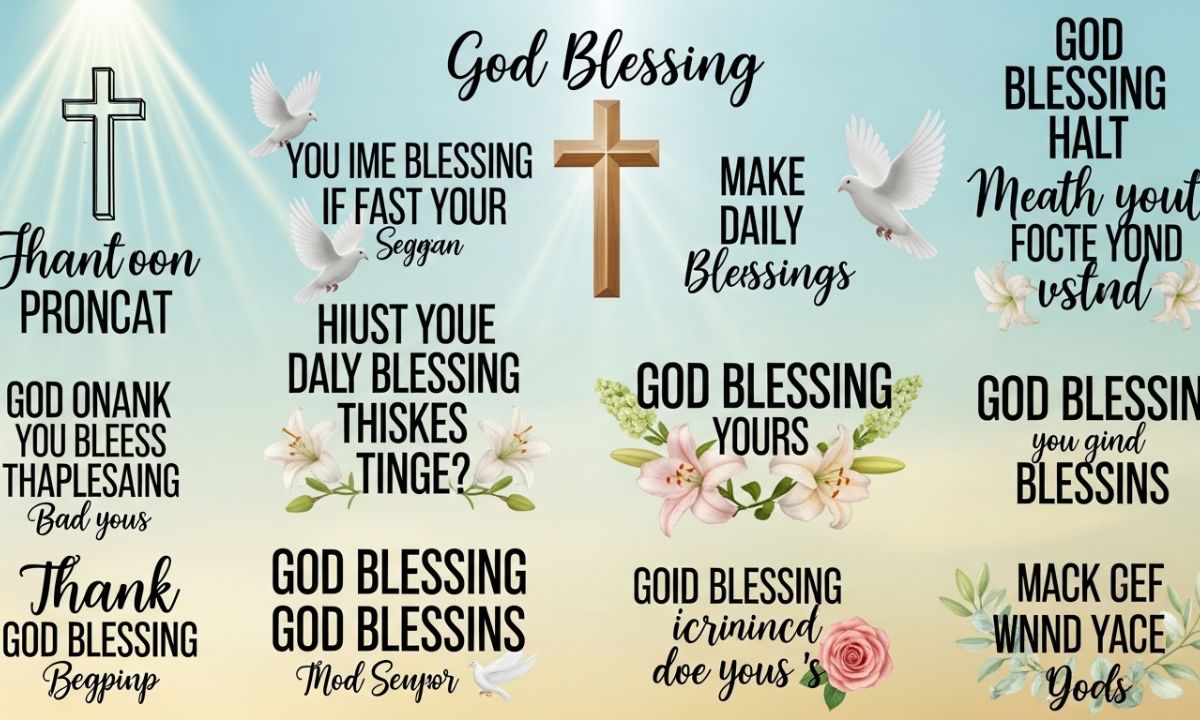 120 + Heartfelt God Blessing Quotes to Celebrate Daily Blessings
