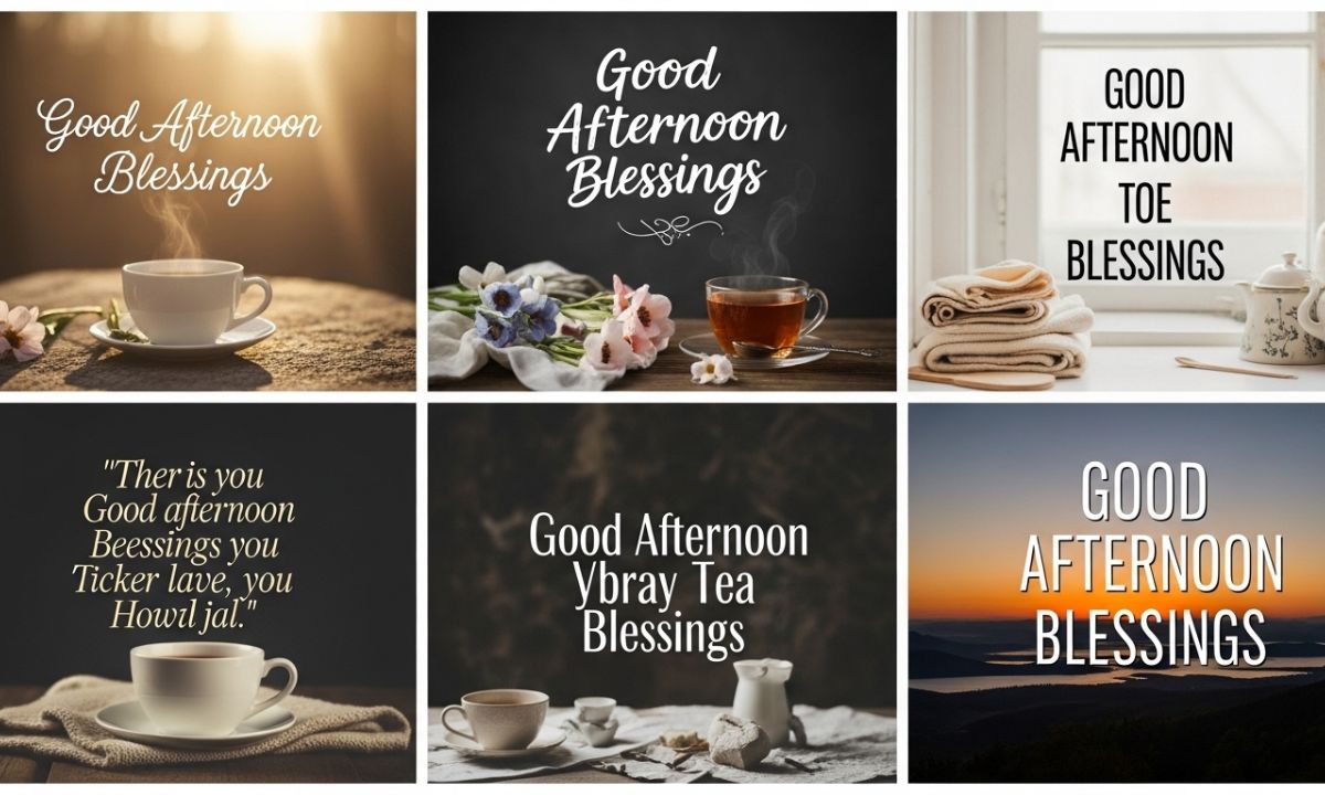 145 + Good afternoon Blessings Quotes, Wishes and Prayers
