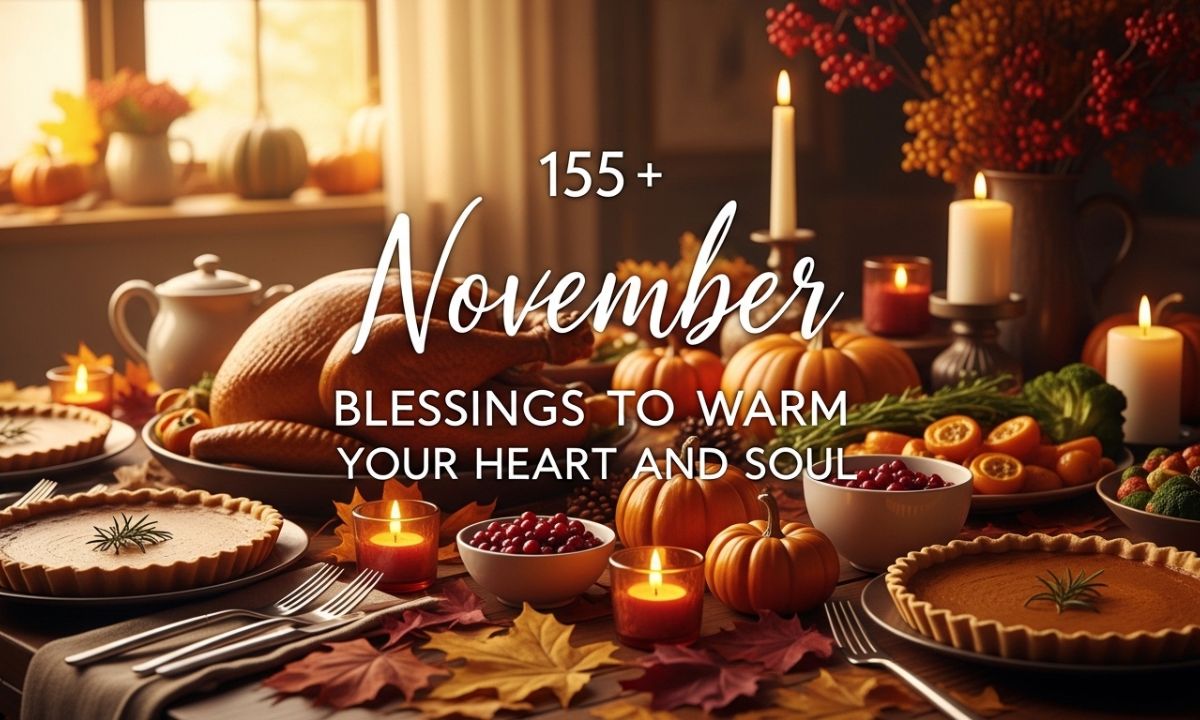 155 + November Blessings to Warm Your Heart and Soul