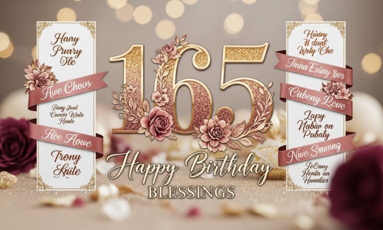 165 + Happy Birthday Blessings Meaningful Wishes with Love Quotes