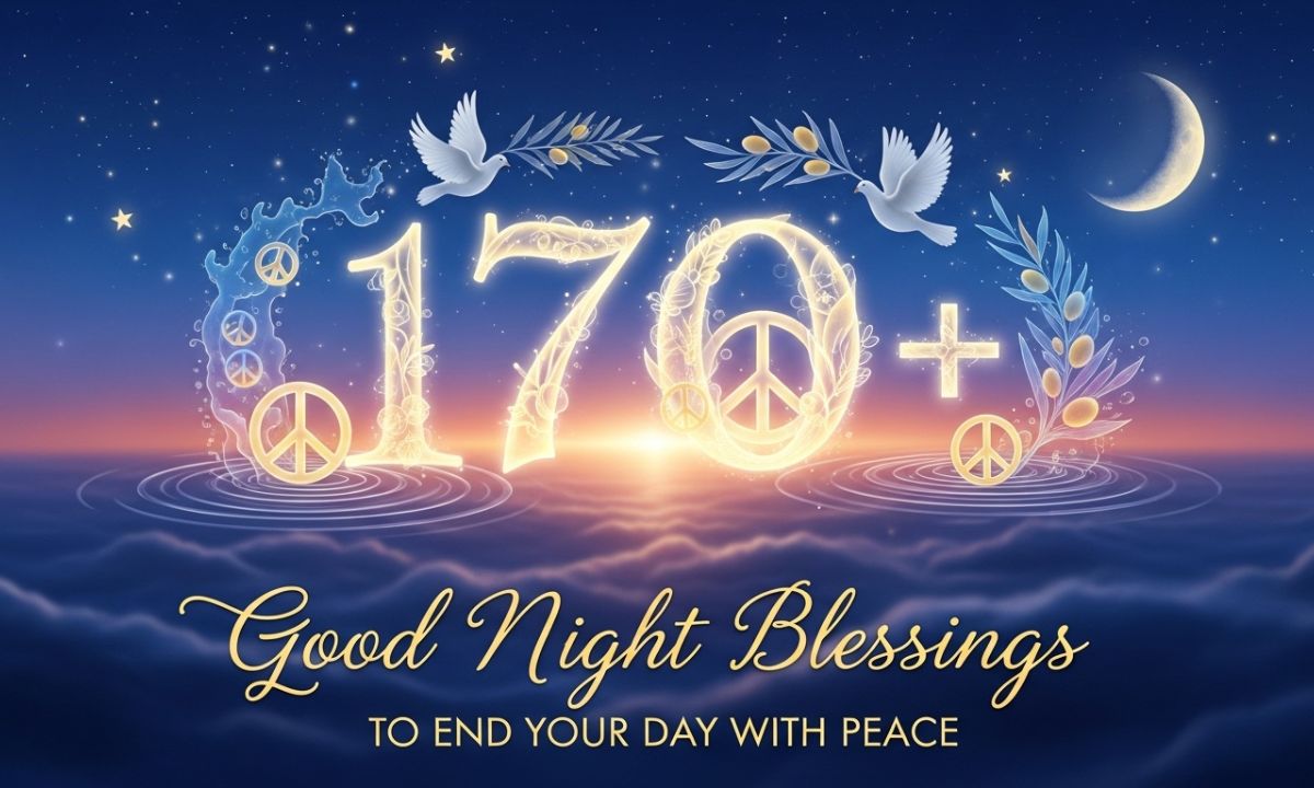 170 + Good Night Blessings to End Your Day with Peace