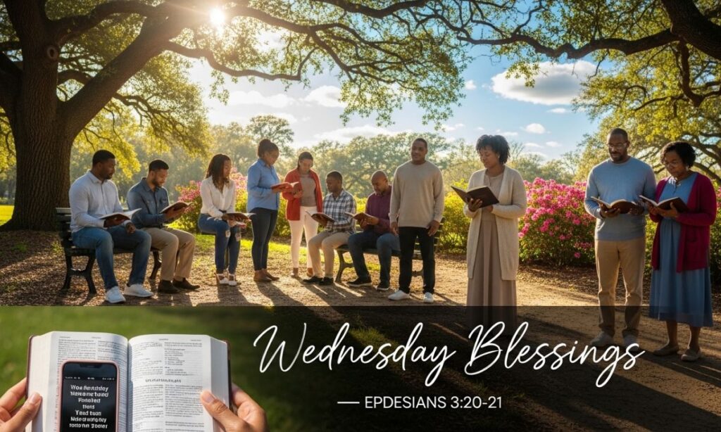 African American Wednesday Blessings Bible Verses