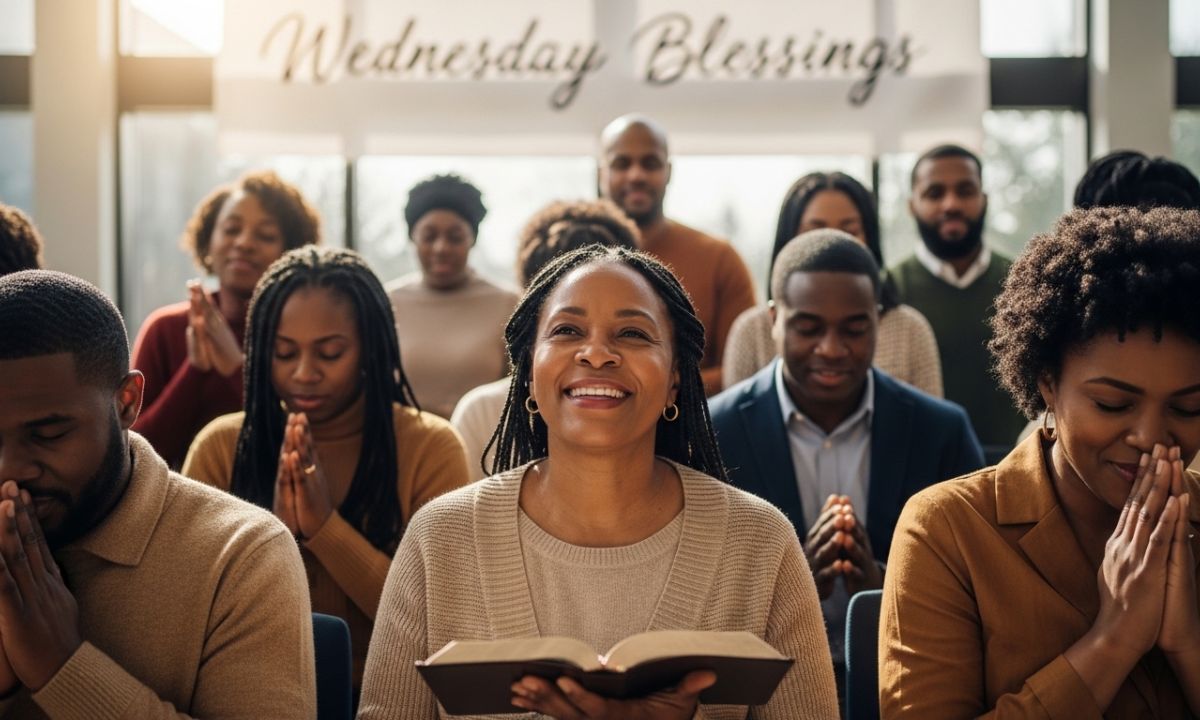 African American Wednesday Blessings Uplifting the Spirit with Faith