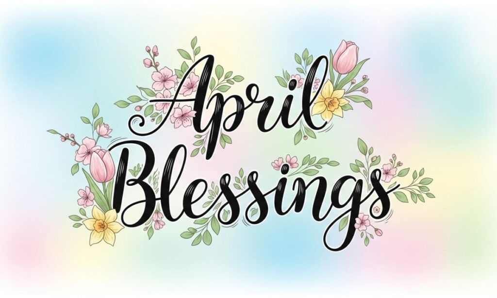 April Blessings Quotes