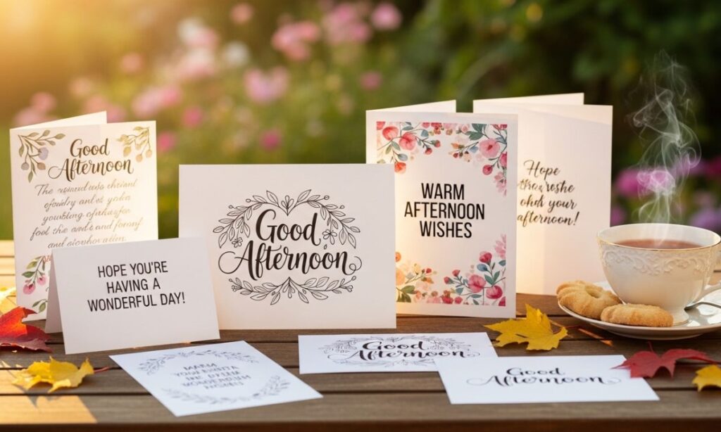 Beautiful Good Afternoon Greetings and Messages