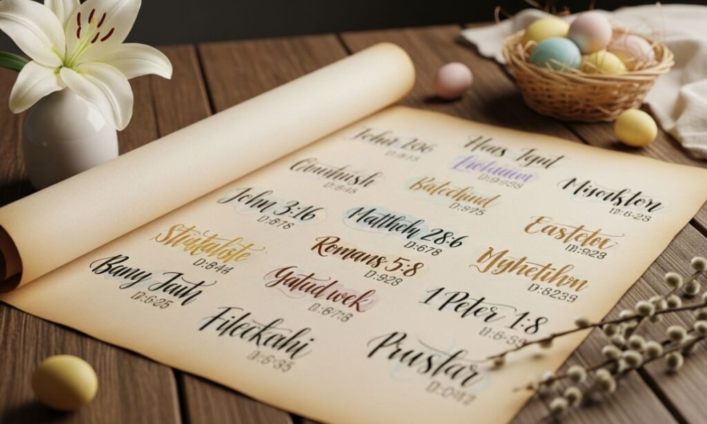 Easter Bible Verses to Inspire Your Blessings