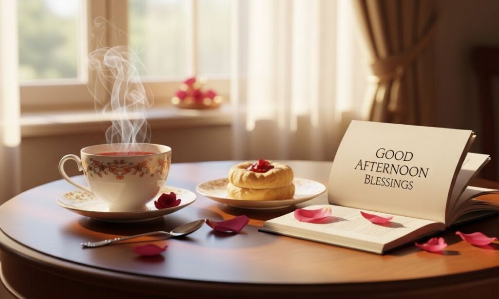 Elegant Good Afternoon Blessings