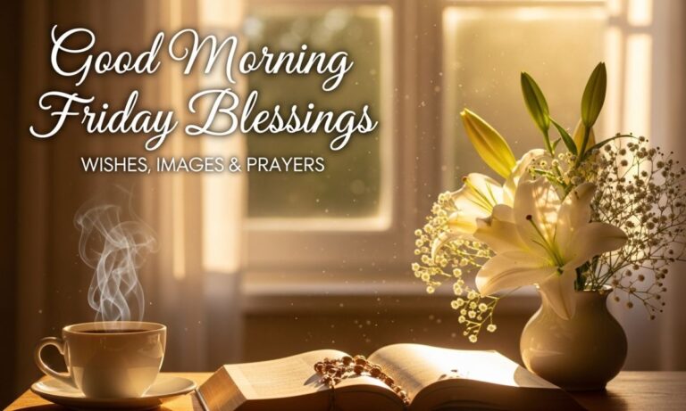 Good Morning Friday Blessings Wishes, Images & Prayers