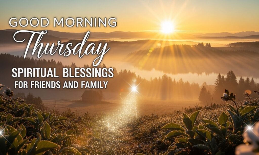 Good Morning Thursday Spiritual Blessings for Friends and Family