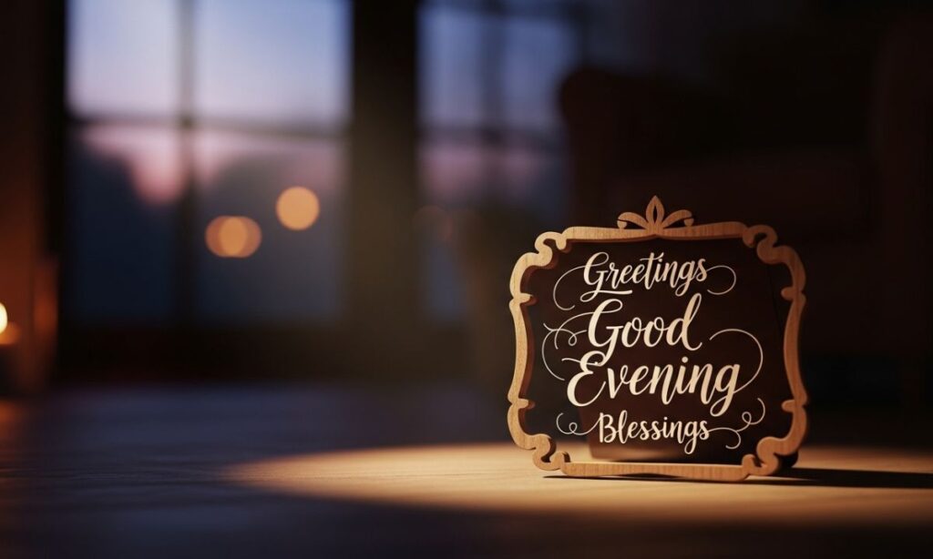Greetings Good Evening Blessings