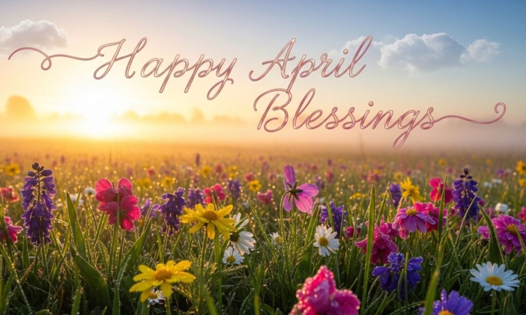 Happy April Blessings