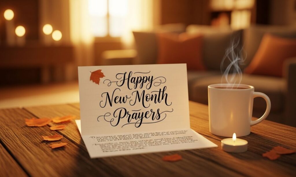 Happy New Month Prayers for My Friends and Family