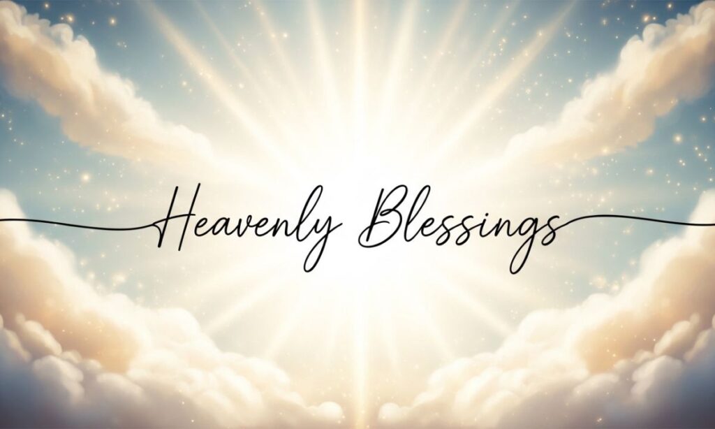 Heavenly Blessings One Line