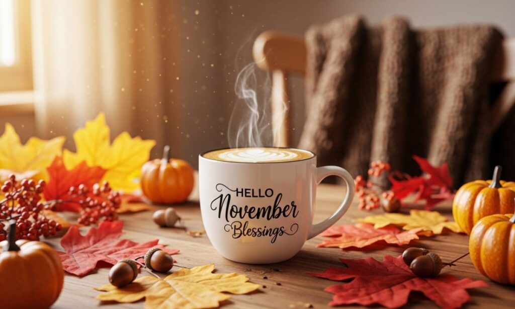 Hello November Blessings