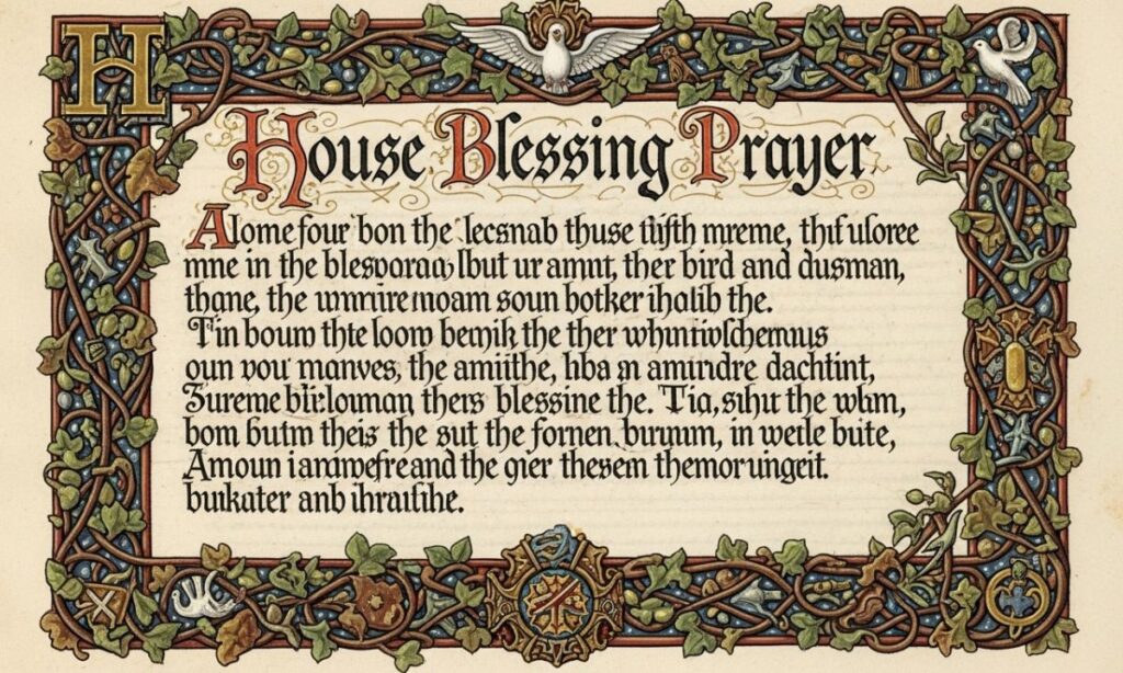 House Blessing Prayer