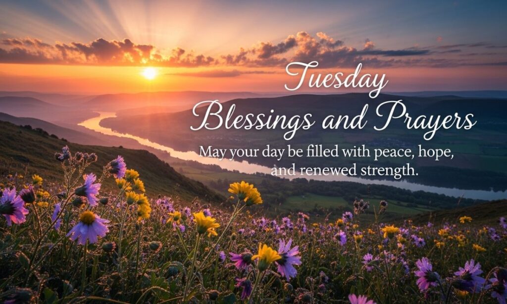 Inspirational Tuesday Blessings and Prayers