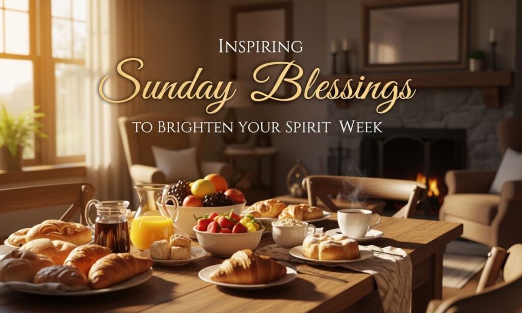 Inspiring Sunday Blessings to Brighten Your Spirit Every Week 