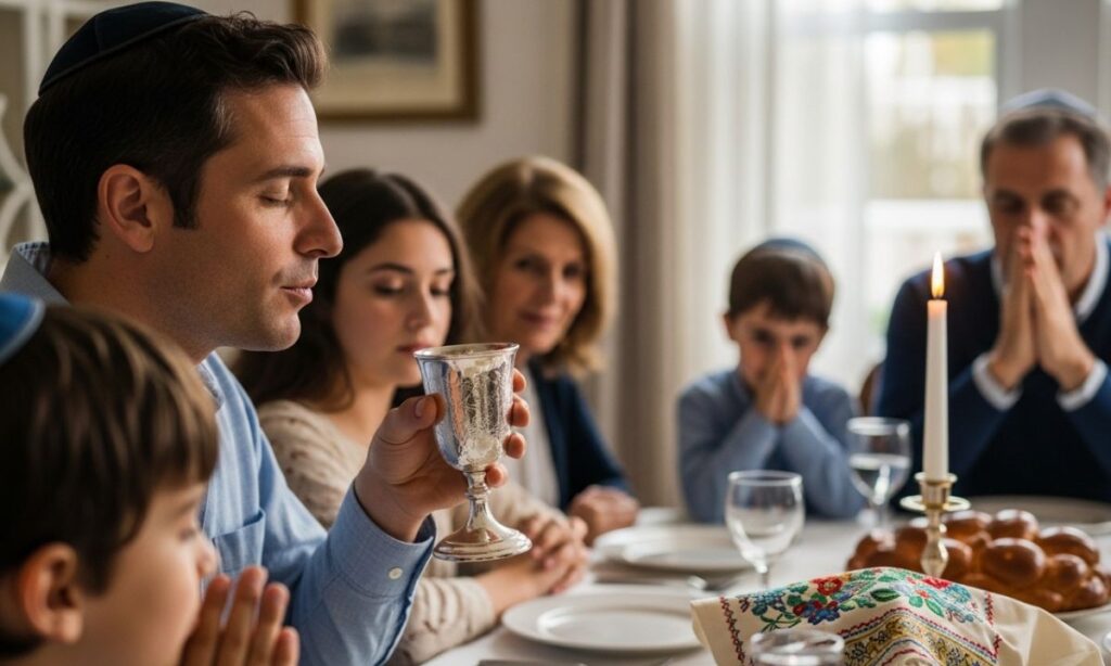 Kiddush – Blessing Over the Wine